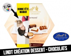 Postre Creation - Surtido de chocolates Lindt