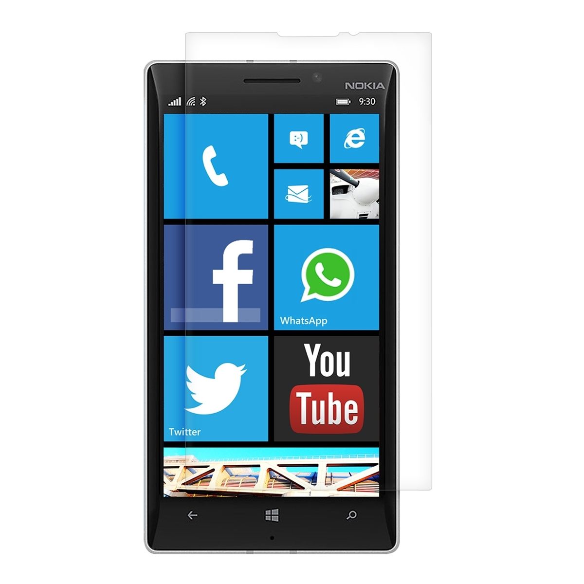 Protector de pantalla Nokia Lumia 930 - 2 en 1