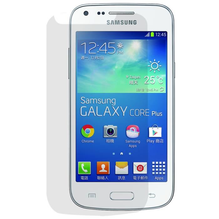 Protector de pantalla Samsung Galaxy Core Plus G3500 - 2 en 1