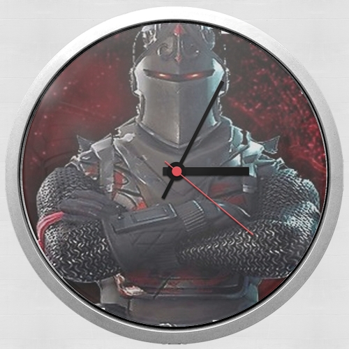  Caballero Negro Fortnite para Reloj de pared