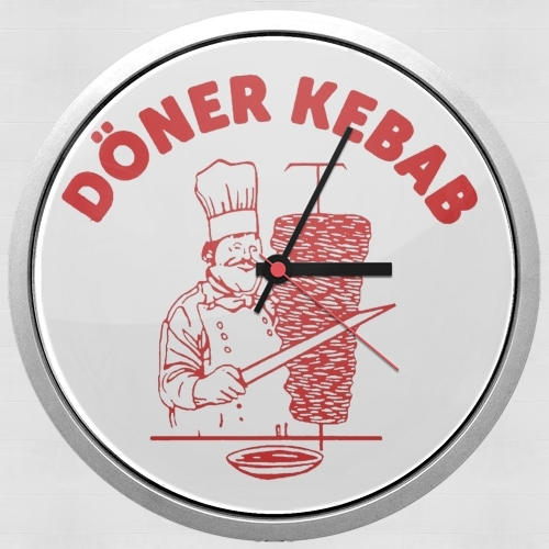  doner kebab para Reloj de pared