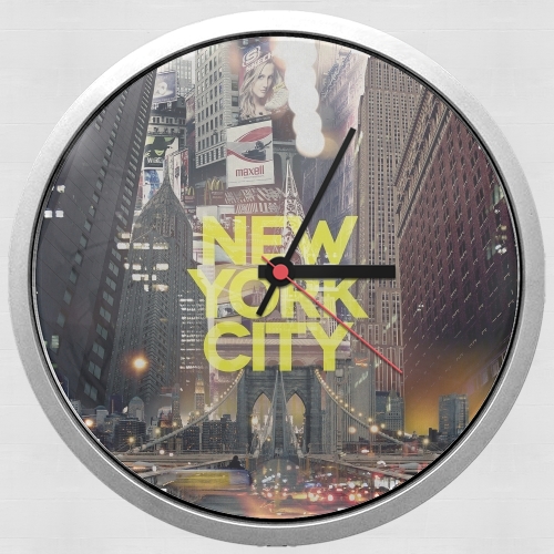  New York City II [yellow] para Reloj de pared