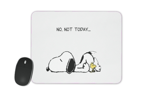  Snoopy No Not Today para alfombrillas raton