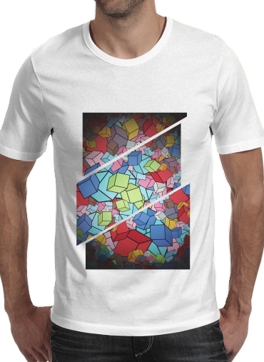  Abstract Cool Cubes para Camisetas hombre