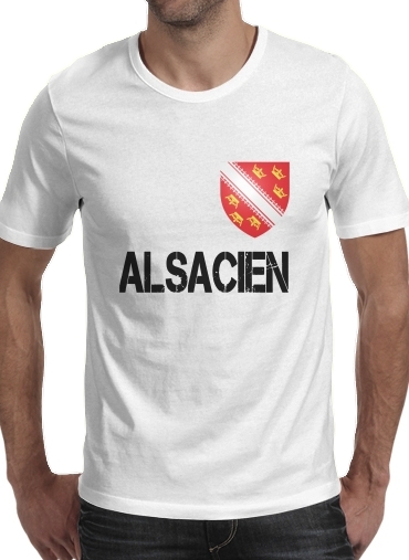  Drapeau alsacien Alsace Lorraine para Camisetas hombre