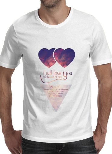 I will love you para Camisetas hombre