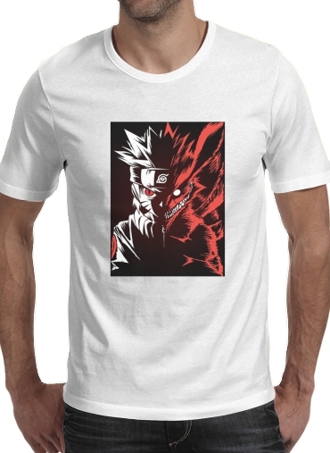  Kyubi x Naruto Angry para Camisetas hombre