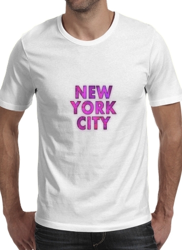  New York City - Broadway Color para Camisetas hombre