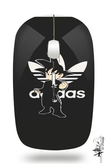 Goku Bad Guy Adidas Jogging para Ratón óptico inalámbrico con receptor USB