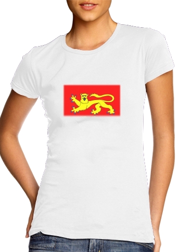  Drapeau Normand para Camiseta Mujer