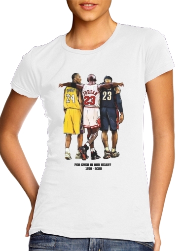  Kobe Bryant Black Mamba Tribute para Camiseta Mujer