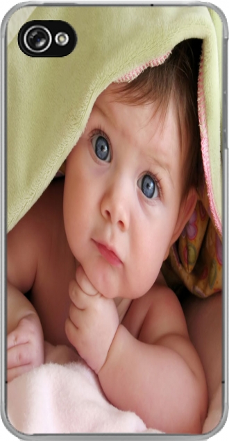 Cuero Iphone 4S con imágenes baby
