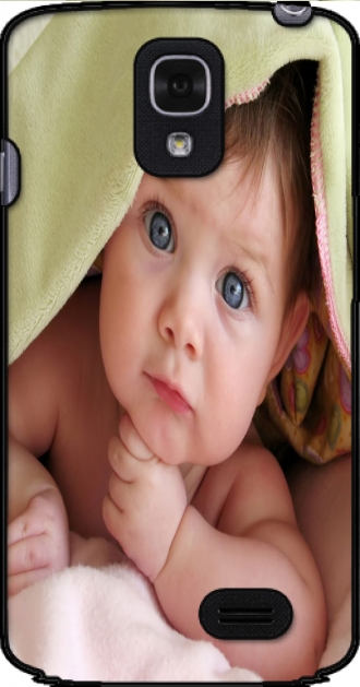 Cuero LG F70 con imágenes baby