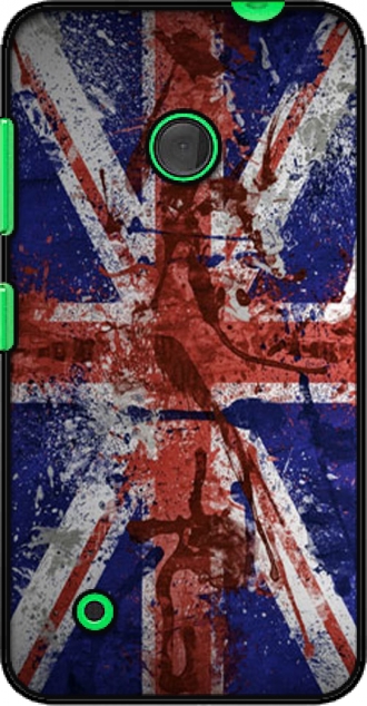 Cuero Nokia Lumia 530 con imágenes flag
