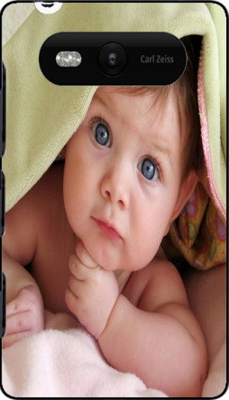 Cuero Nokia Lumia 820 con imágenes baby