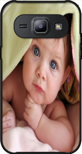 Cuero Samsung Galaxy J1 con imágenes baby