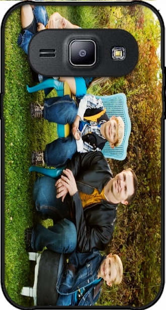 Cuero Samsung Galaxy J1 con imágenes family