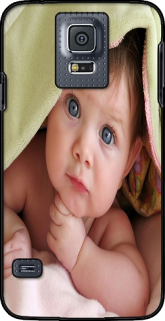 Cuero Samsung Galaxy S5 mini G800 con imágenes baby
