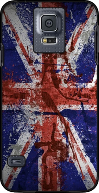 Cuero Samsung Galaxy S5 mini G800 con imágenes flag