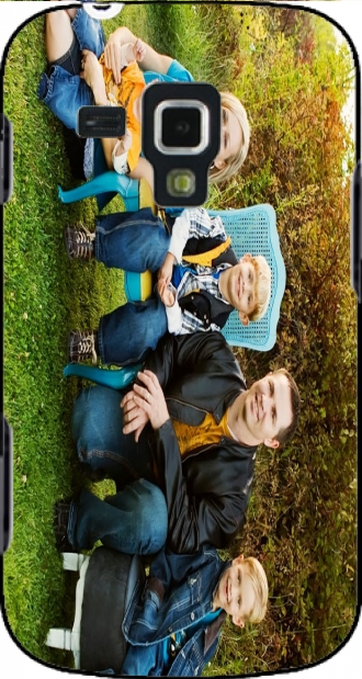 Cuero Samsung Galaxy Trend S7560 con imágenes family