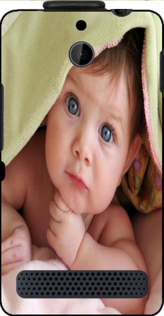 Cuero Sony Xperia E1 con imágenes baby