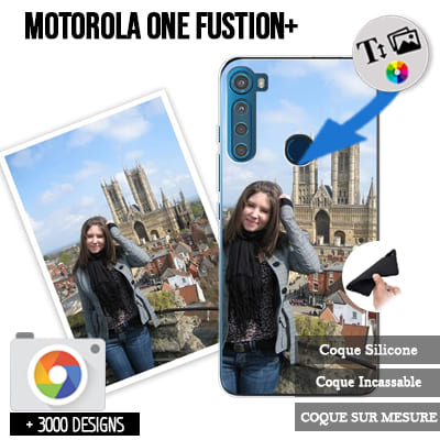 Silicona Motorola One Fusion Plus con imágenes