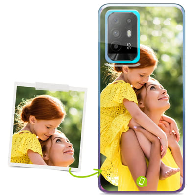 Carcasa Oppo A74 5G con imágenes