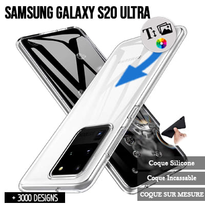 Silicona Samsung Galaxy S20 Ultra con imágenes