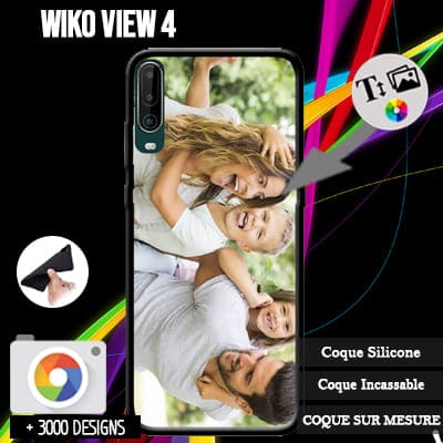 Silicona Wiko View 4 con imágenes