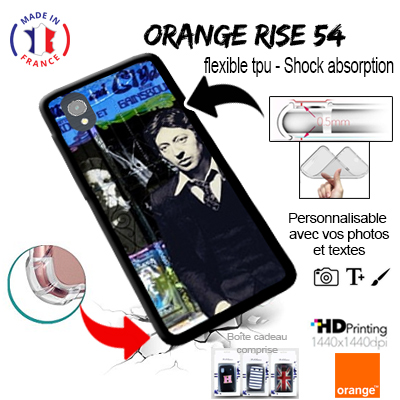 Silicona Orange Rise 54 / Alcatel 1 con imágenes