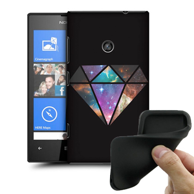Silicona Nokia Lumia 520 con imágenes
