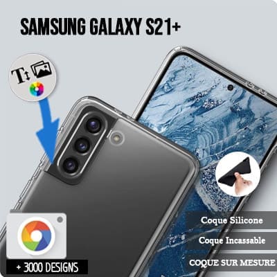 Silicona Samsung Galaxy S21+ con imágenes
