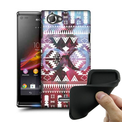 Silicona Sony Xperia L C2105 con imágenes