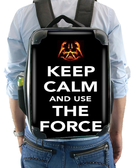 Keep Calm And Use the Force para Mochila