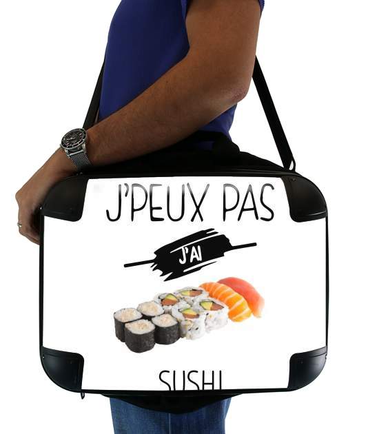  Je peux pas jai sushi para bolso de la computadora