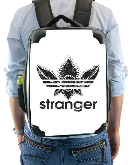  Stranger Things Demogorgon Monster JOKE Adidas Parodie Logo Serie TV para Mochila