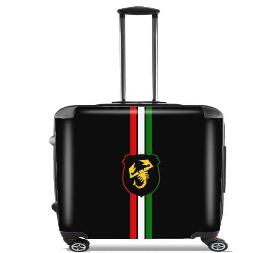  ABARTH Italia para Ruedas cabina bolsa de equipaje maleta trolley 17" laptop