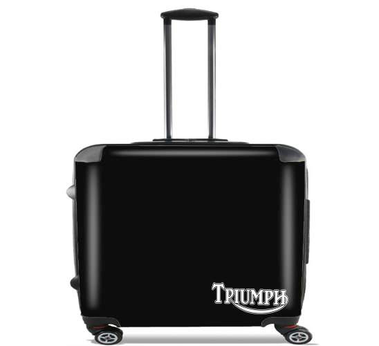  triumph para Ruedas cabina bolsa de equipaje maleta trolley 17" laptop