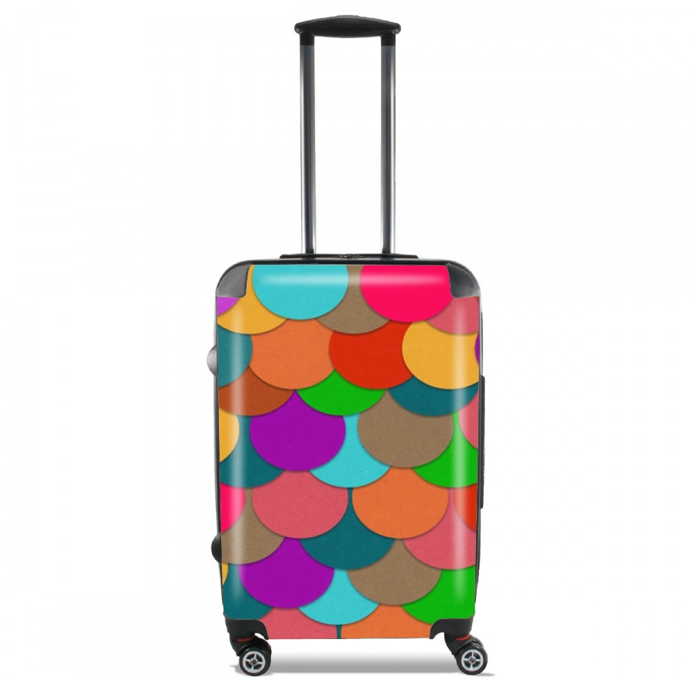  Circles Multicolor para Tamaño de cabina maleta