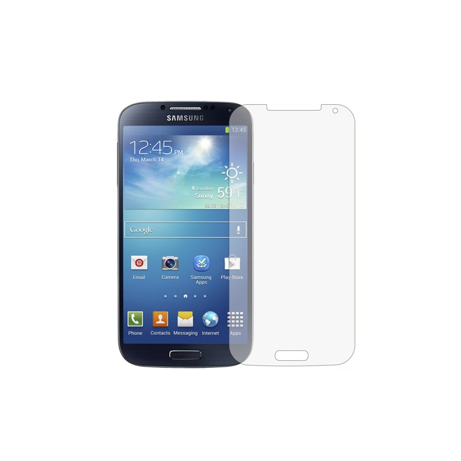 Protector de pantalla Samsung Galaxy S4 i9500 - 2 en 1