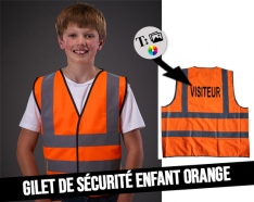 Oranje kinderveiligheidsvest