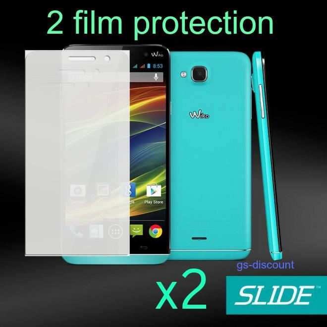 Protector de pantalla Wiko Slide - 2 en 1
