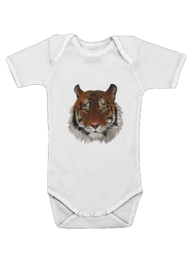 Onesies Baby Abstract Tiger