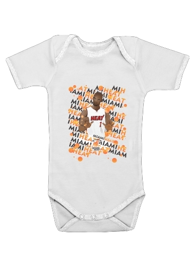  Basketball Stars: Chris Bosh - Miami Heat para bebé carrocería