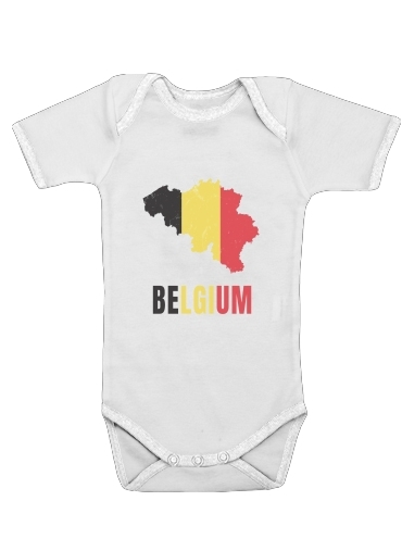 Onesies Baby Belgium Flag