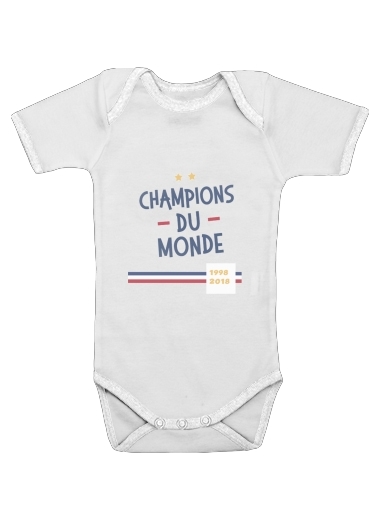  Champion du monde 2018 Supporter France para bebé carrocería