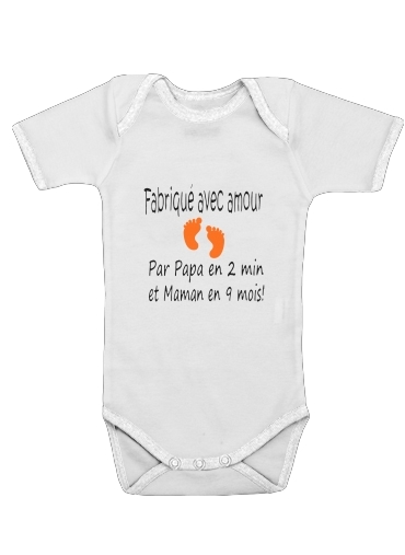  Fabriquer avec amour Papa en 2 min et maman en 9 mois para bebé carrocería
