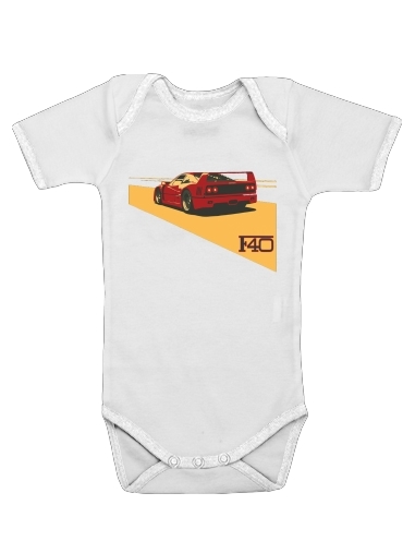  Ferrari F40 Art Fan para bebé carrocería