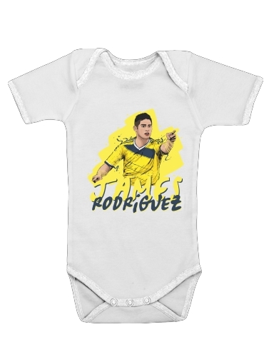  Football Stars: James Rodriguez - Colombia para bebé carrocería