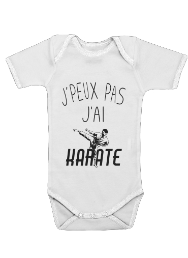  Je peux pas jai Karate para bebé carrocería